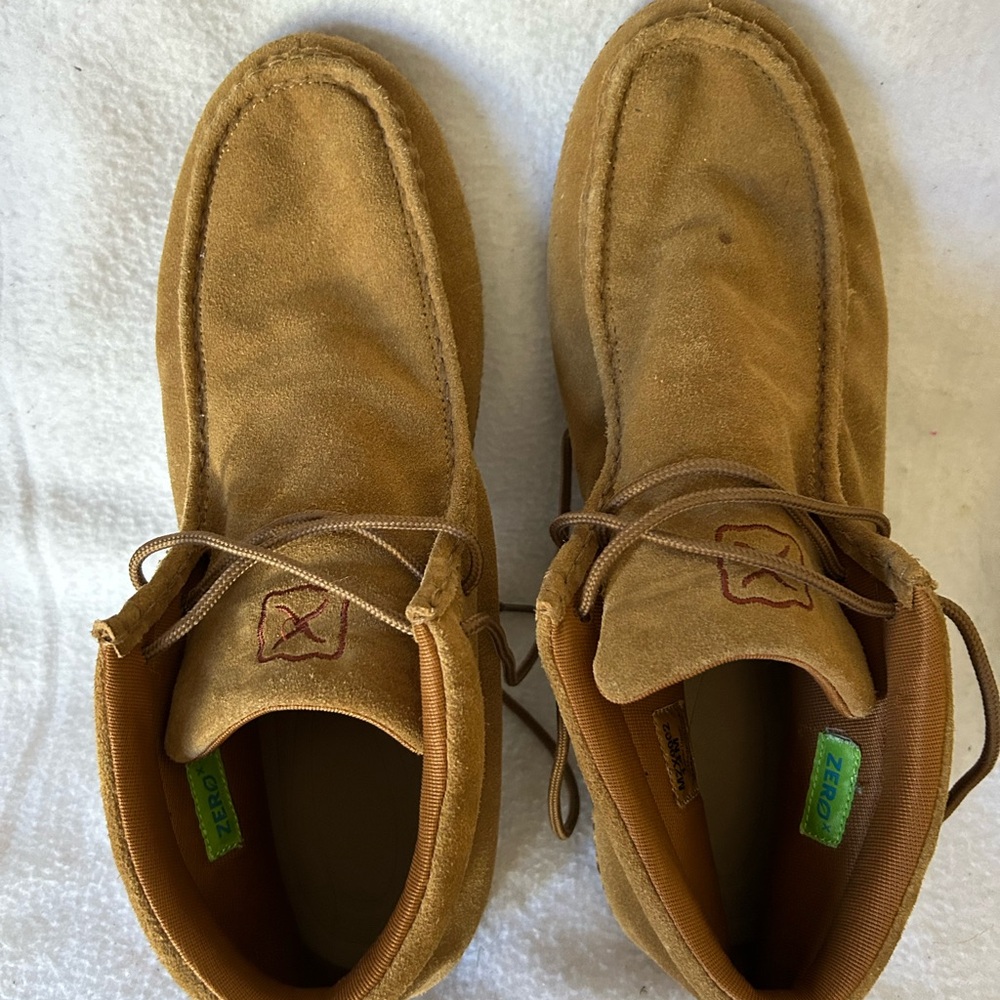 Men's Tan Suede Shoes